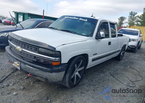 2002 Chevrolet Silverado 1500 Lt from USA, damaged, VIN 2GCEC19T321401002